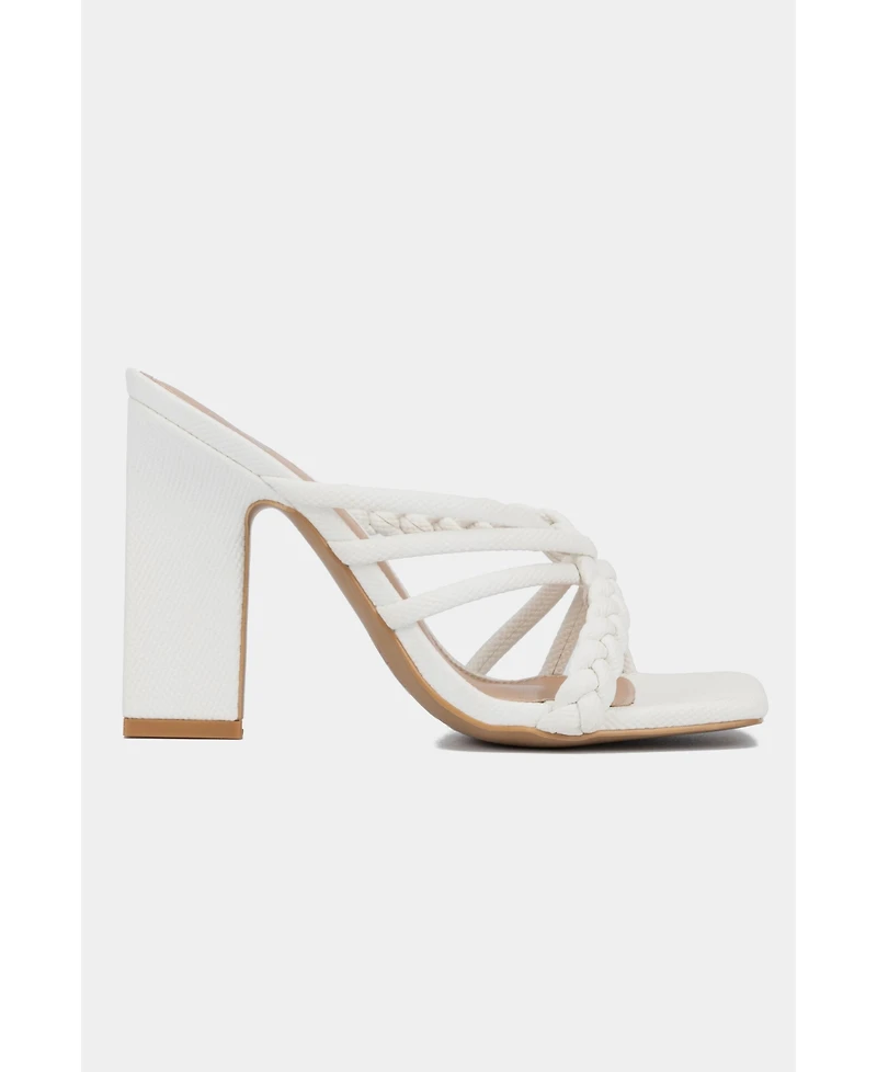 Women's Dalia Braided Strap Heel Sandal