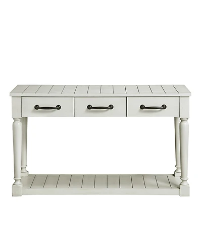 Steve Silver Hemingway 50" Wooden Farmhouse Sofa Table