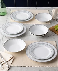 Noritake Satin Flourish 12 Piece Set, Service for 4