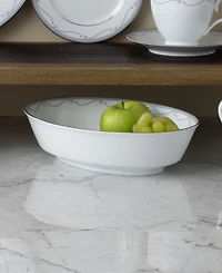 Noritake Satin Flourish Oval Vegetable Bowl