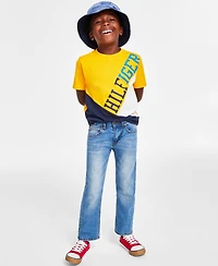 Tommy Hilfiger Toddler and Little Boys Regular-Fit Blue Stone Jeans
