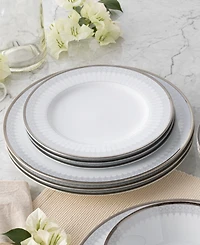 Noritake Silver Colonnade 12 Piece Set, Service for 4