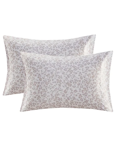 Madison Park Essentials Printed Satin Pillowcase Pair, Standard