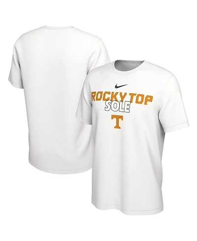 Men's Nike White Tennessee Volunteers On Court Bench T-shirt
