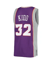 Men's Mitchell & Ness Jason Kidd Purple Phoenix Suns Big and Tall Hardwood Classics 2000-01 Swingman Jersey
