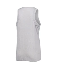 Women's Soft As A Grape Gray San Francisco Giants Tri-Blend Tank Top