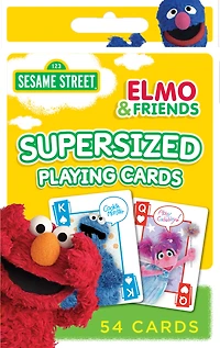 Masterpieces Sesame Street - Elmo & Friends Jumbo Playing Cards