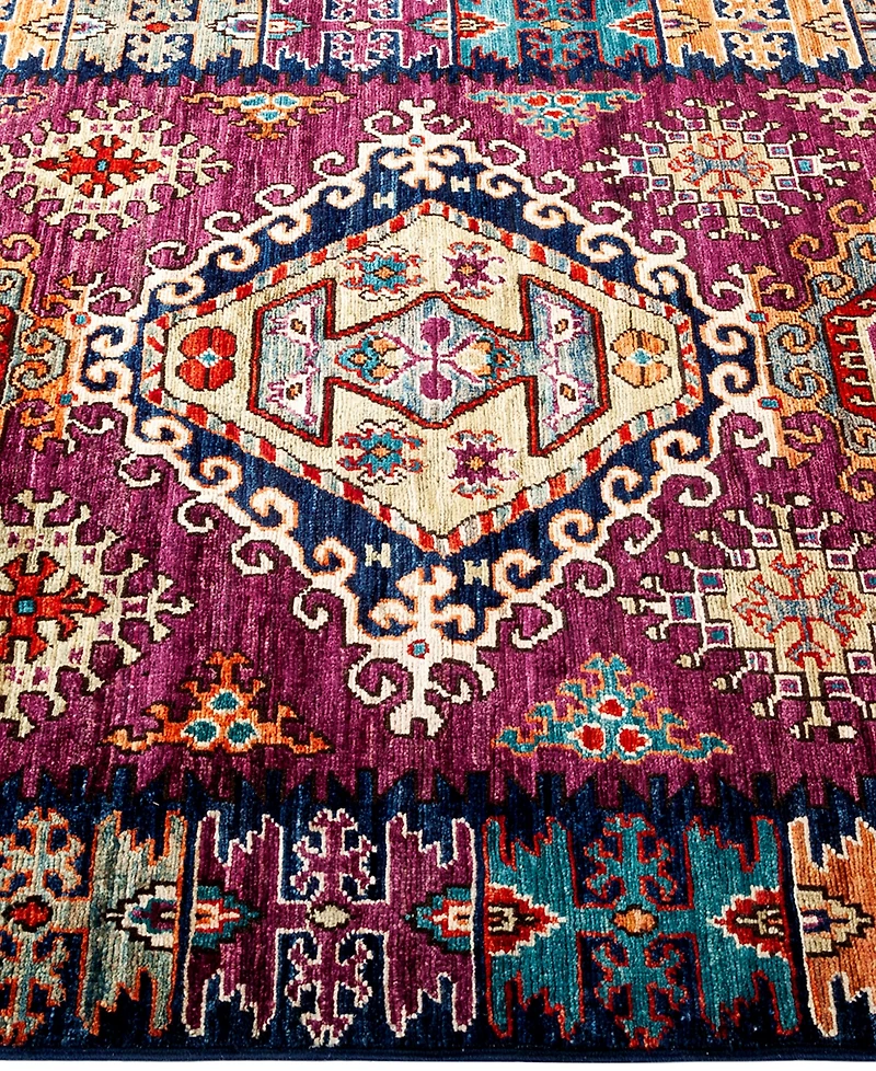 Adorn Hand Woven Rugs Oushak M1982 6'1"x8'9" Area Rug