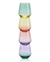 Mikasa Chroma 13 Ounce Stemless Wine Glass 4-Piece Set
