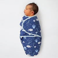The Peanutshell Newborn Swaddles for Baby Boys and Girls, 3 Pack Set