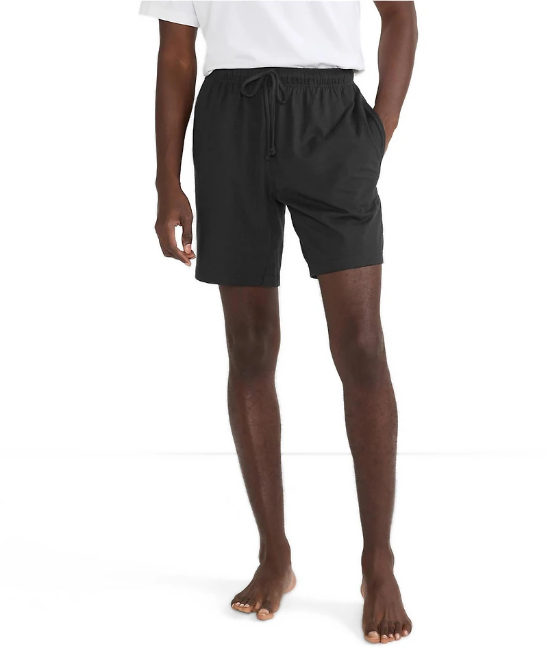 Lands' End Men's Knit Jersey Pajama Shorts