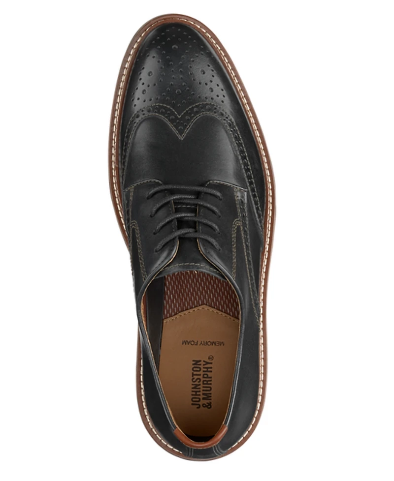 Johnston & Murphy Men's Upton Wingtip Dress Shoes