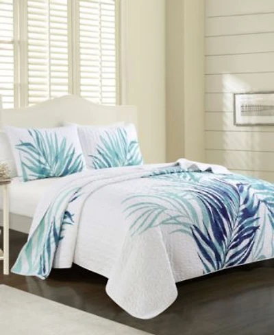 Elise James Home Palm Leaf Tropical Jungle Quilt Set