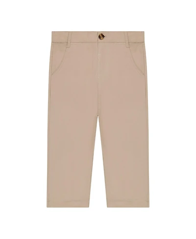 Andy & Evan Baby Boys Khaki Twill Pants