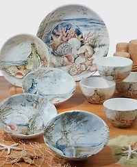 Certified International Coastal Landscape Serving/Pasta Bowl 13"