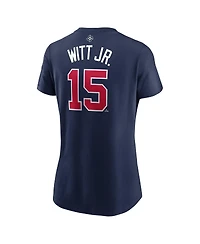 Women's Nike Bobby Witt Jr. Navy Usa Baseball 2023 World Classic Name and Number T-shirt