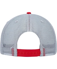 Men's Colosseum Red, Gray Nc State Wolfpack Snapback Hat