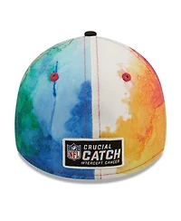 Men's New Era Pink, Black New England Patriots 2022 Nfl Crucial Catch 39THIRTY Flex Hat