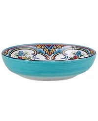 Euro Ceramica Zanzibar Pasta Bowls, Set of 4