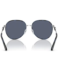 Michael Kors Women's Polarized Sunglasses, Empire Aviator