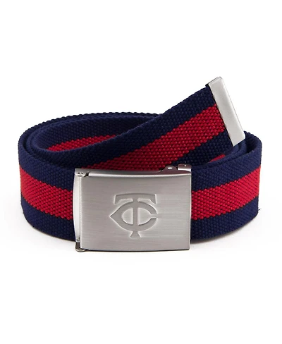 Men's Minnesota Twins Fabric Belt