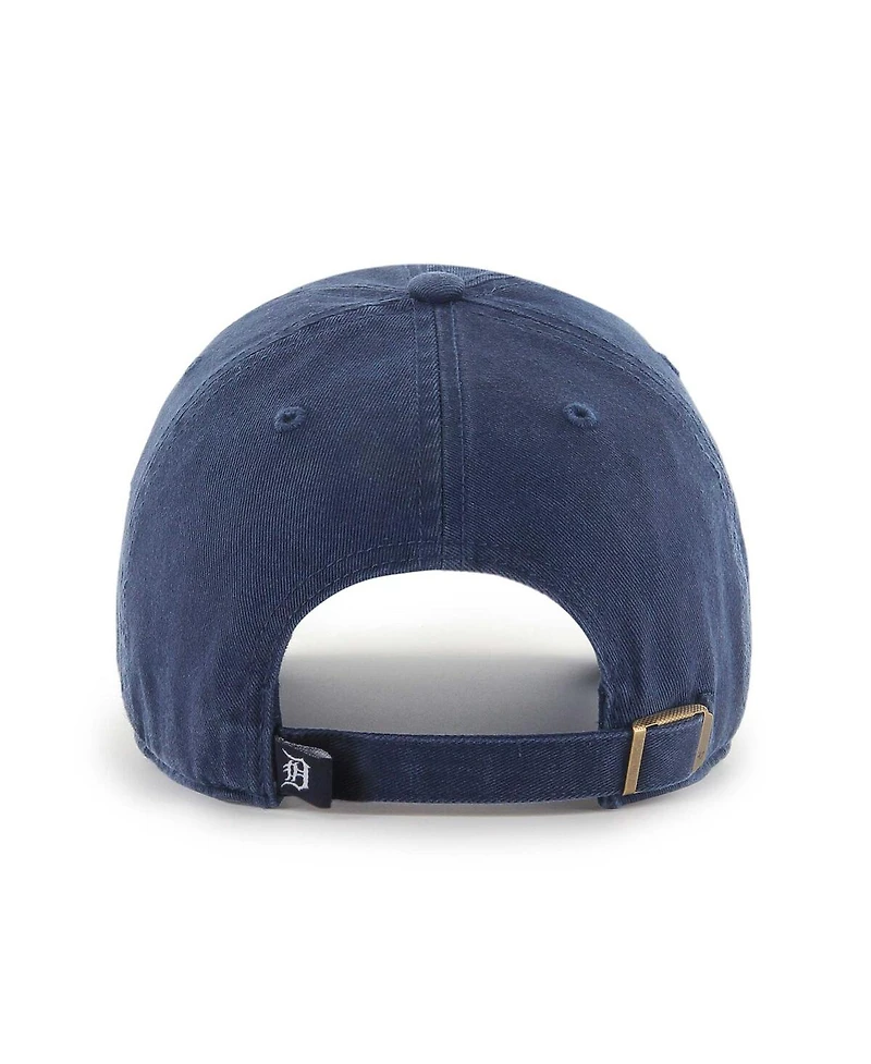 Men's '47 Brand Navy Detroit Tigers Team Pride Clean Up Adjustable Hat