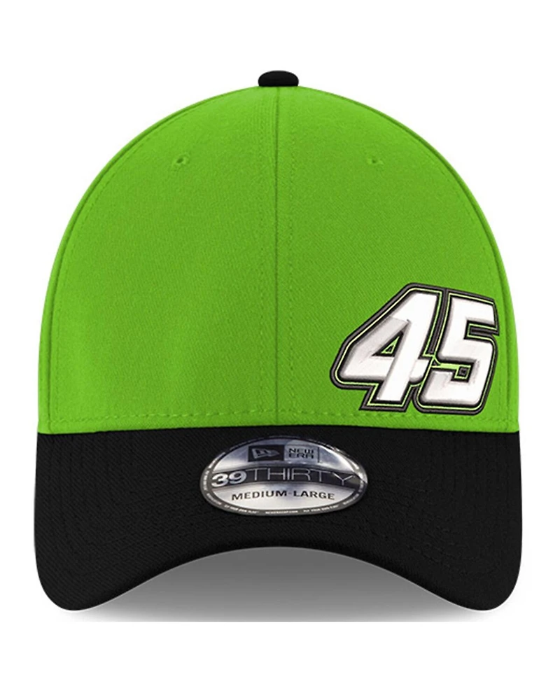 Men's New Era Green Kurt Busch Flawless 39THIRTY Flex Hat