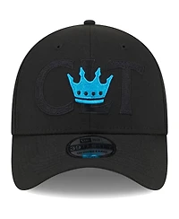 Men's New Era Black Charlotte Fc Kick Off 39THIRTY Flex Hat