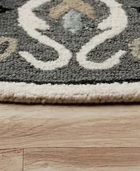 Closeout! Lr Home Valentin VLNTA03566 5' x 5' Round Area Rug
