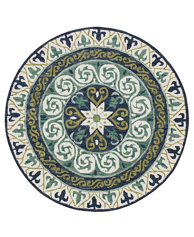 Closeout! Lr Home Valentin VLNTA03567 7' x 7' Round Area Rug