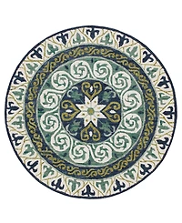 Closeout! Lr Home Valentin VLNTA03567 7' x 7' Round Area Rug