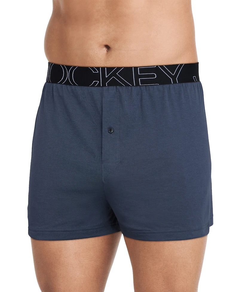 Jockey Men's ActiveBlend Moisture-Wicking 5" Boxers