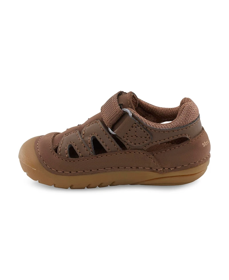 Stride Rite Big Boys Soft Motion Adam Leather Sandals