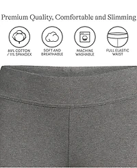Lands' End Women's Tall Starfish Mid Rise Straight Leg Pants