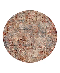 Livabliss Mirabel Mbe-2300 6'7" x 6'7" Round Area Rug