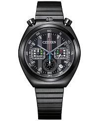 Citizen Men's Chronograph Star Wars Darth Vader Black-Tone Stainless Steel Bracelet Watch 38mm