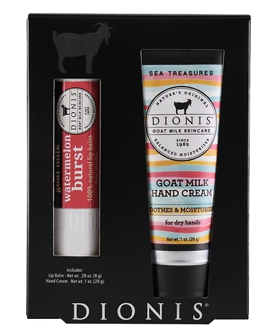 Dionis Sweet Treasures Lip Hand Gift Set, 2 Piece