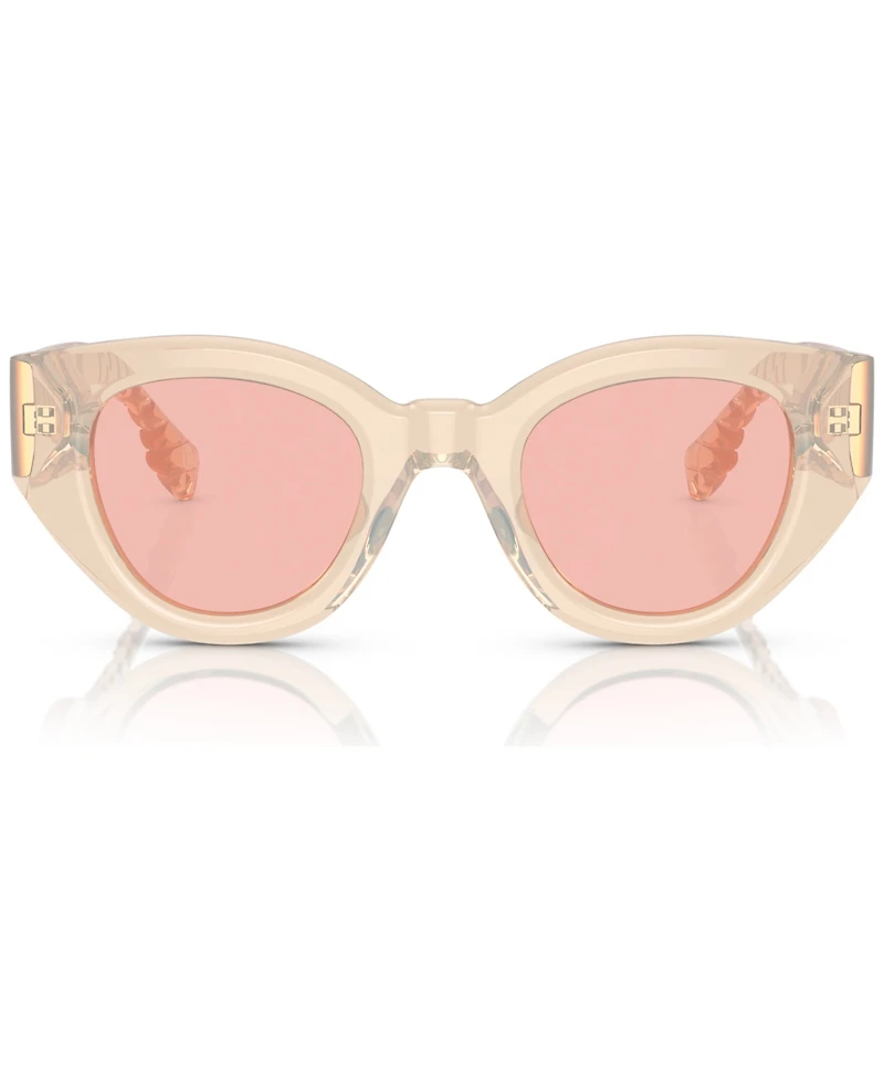 Burberry Women's Low Bridge Fit Sunglasses, Meadow