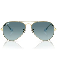 Ray-Ban Unisex Sunglasses, RB3025 Aviator Gradient