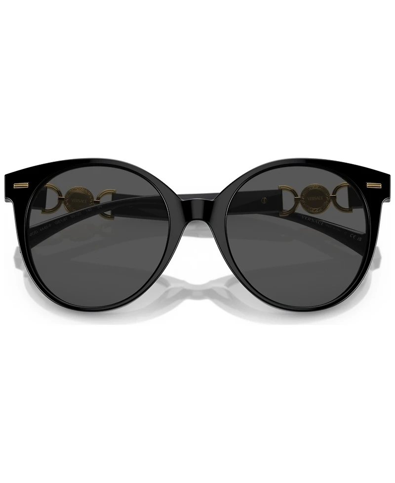 Versace Women's Low Bridge Fit Sunglasses, VE4442F