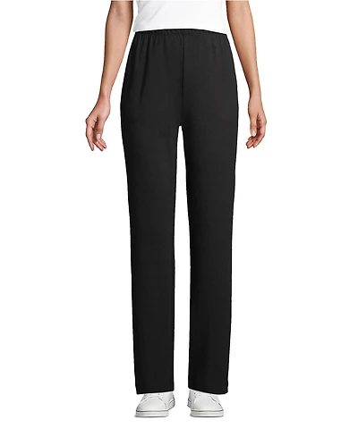 Lands' End Women's Tall Sport Knit High Rise Pants