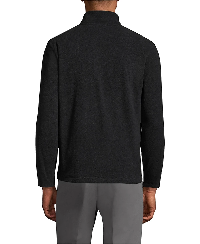 Lands' End Men's Full-Zip Mid-Weight Fleece Jacket