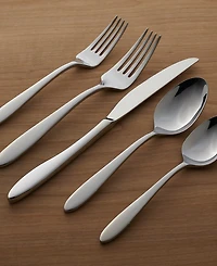 Oneida Mooncrest 65 Piece Everyday Flatware Set, Service For 12