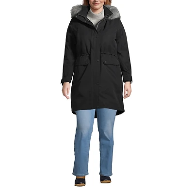Lands' End Women's Plus Expedition Down Waterproof Winter Parka