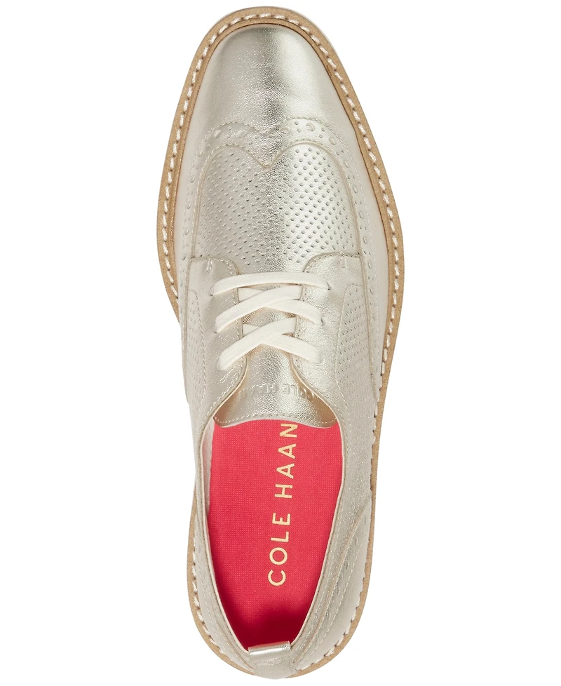 Cole Haan Women's OriginalGrand Wingtip Platform Oxfords