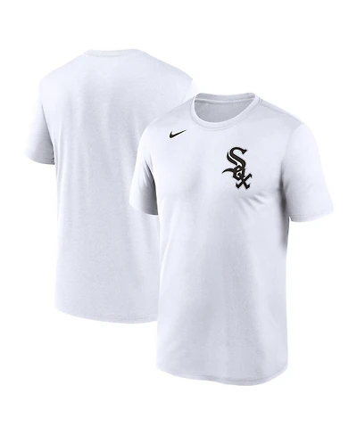 Men's Nike White Chicago Sox New Legend Wordmark T-shirt