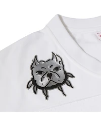 Men's Mitchell & Ness White Nfl Por La Cultura x Chito Limited Edition Jersey