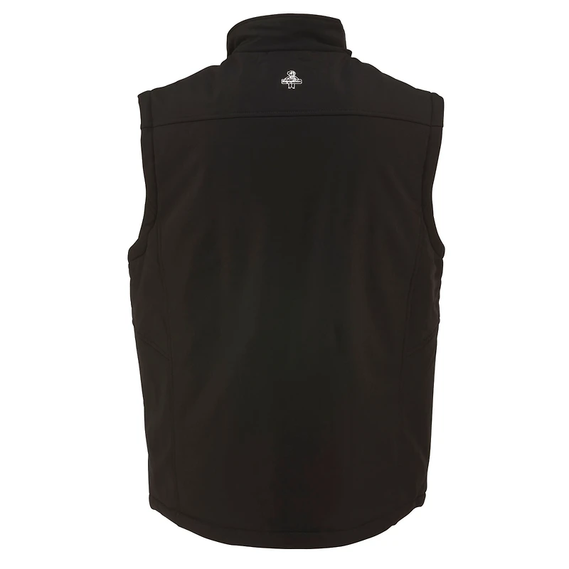 RefrigiWear Men's Insulated Softshell Vest - Warm Work Vest, Water-Repellent, Windproof, Lightweight, Durable Cold-Weather Gear