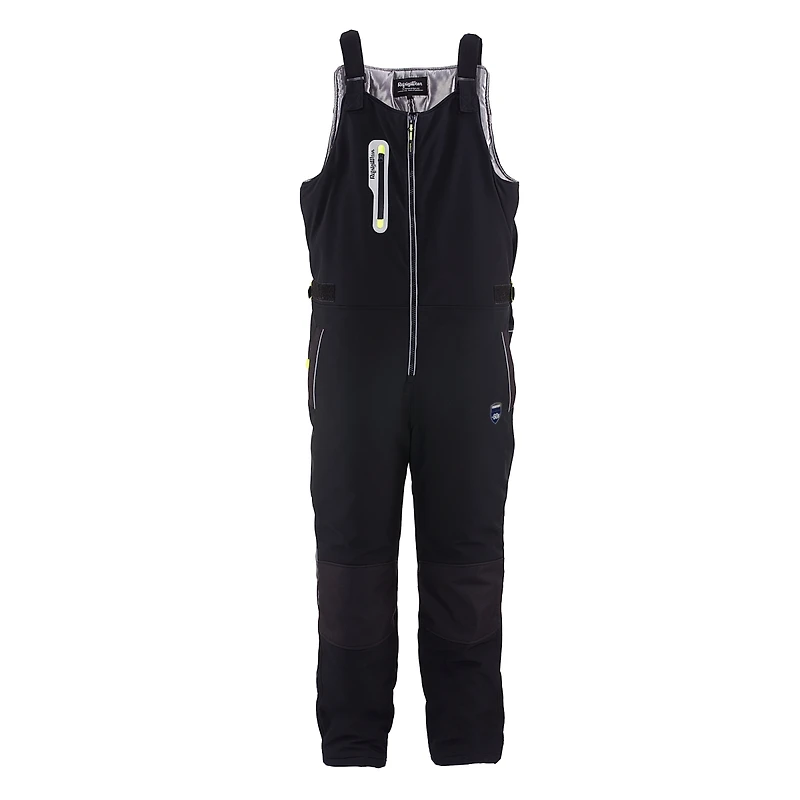 RefrigiWear Men's Extreme Softshell Bib Overalls - -60°F Comfort, Insulated, Windproof, Water-Repellent