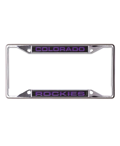 Wincraft Colorado Rockies Inlaid License Plate Frame